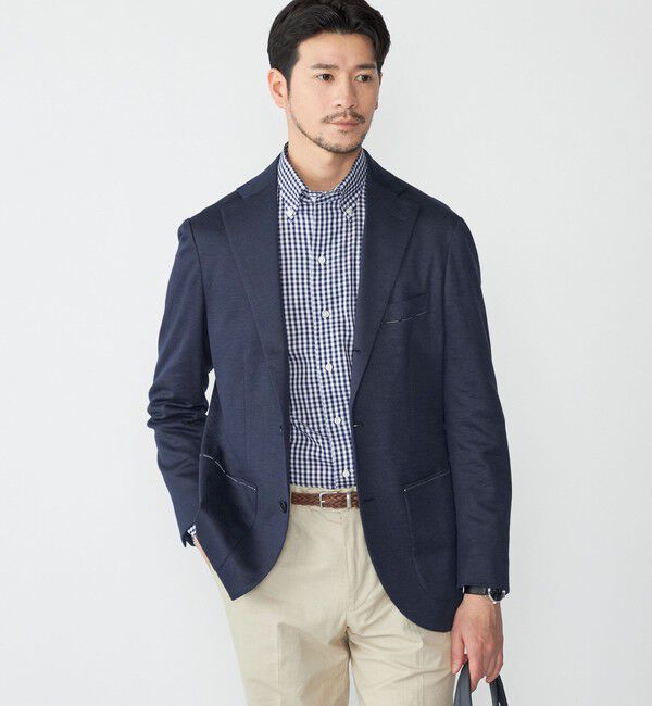 SHIPS「SHIPS: イタリアン ボタンダウン パナマ ギンガムチェック シャツ」|シャツ・ブラウス|