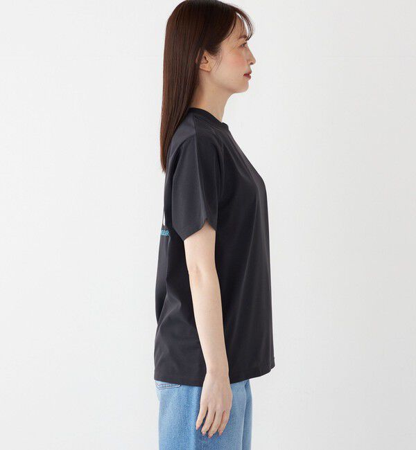 SHIPS Colors 「【SHIPS Colors 別注】FIRST DOWN:〈撥水〉エンブロイダリー ロゴ Tシャツ」|Tシャツ・カットソー|