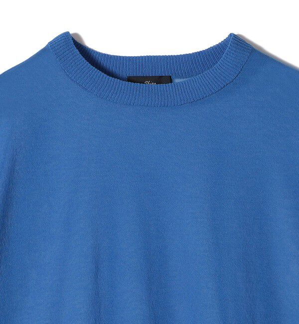 SHIPS for women「SHIPS Primary Navy Label:〈手洗い可能〉NOIR ワイド プルオーバー」|ニット・セーター|