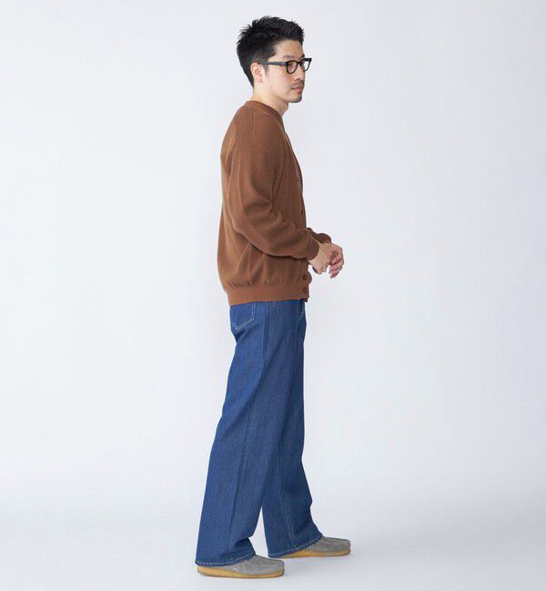 SHIPS「SHIPS: 奥山メリヤス ニット Tシャツ」|ニット・セーター|