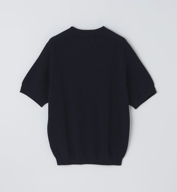 SHIPS「SHIPS: 奥山メリヤス ニット Tシャツ」|ニット・セーター|