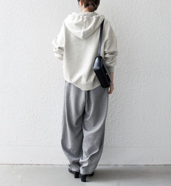 SHIPS any「SHIPS any:〈洗濯機可能〉USAコットン 裏起毛 フーディー ルーズ プルオーバー」|パーカー|