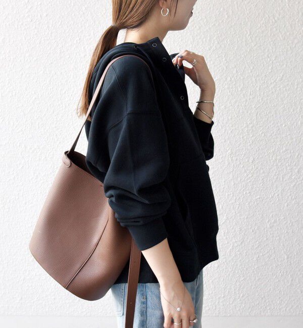 SHIPS any「SHIPS any:〈洗濯機可能〉USAコットン 裏起毛 フーディー ルーズ プルオーバー」|パーカー|