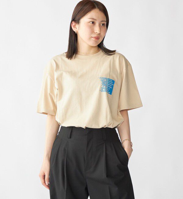 SHIPS「【WEB限定】SHIPS: SHIPS Co. デザイン プリント Tシャツ」|Tシャツ・カットソー|