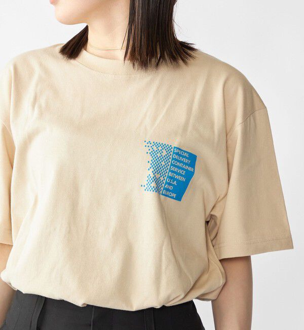 SHIPS「【WEB限定】SHIPS: SHIPS Co. デザイン プリント Tシャツ」|Tシャツ・カットソー|