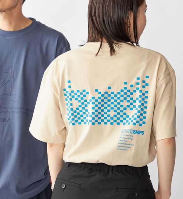 SHIPS「【WEB限定】SHIPS: SHIPS Co. デザイン プリント Tシャツ」|Tシャツ・カットソー|
