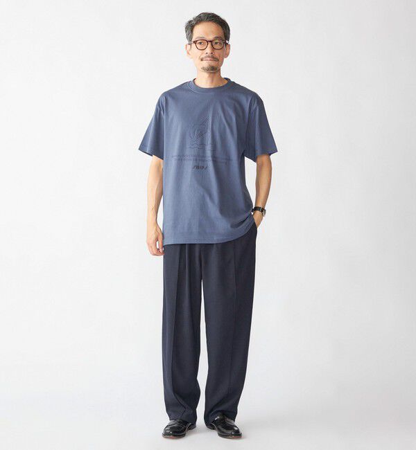 SHIPS「【WEB限定】SHIPS: SHIPS Co. デザイン プリント Tシャツ」|Tシャツ・カットソー|