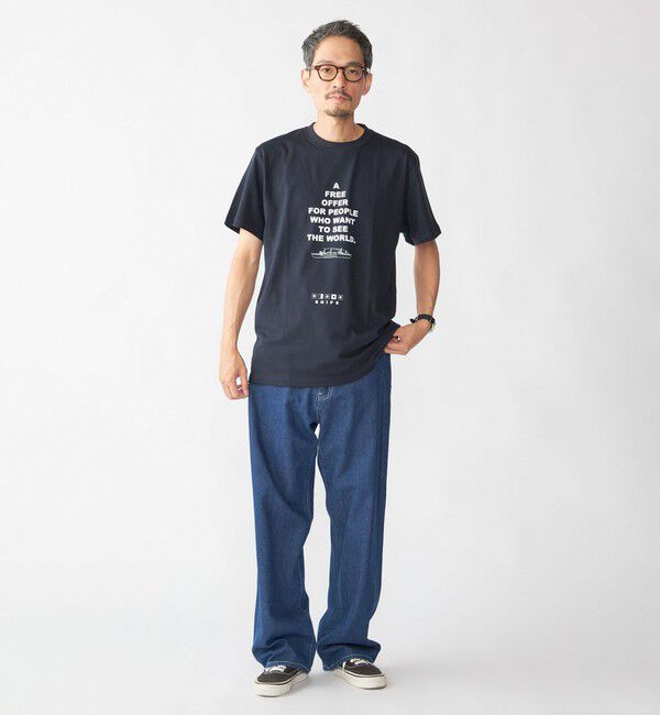 SHIPS「【WEB限定】SHIPS: SHIPS Co. デザイン プリント Tシャツ」|Tシャツ・カットソー|