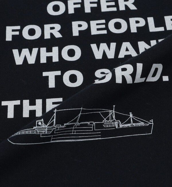 SHIPS「【WEB限定】SHIPS: SHIPS Co. デザイン プリント Tシャツ」|Tシャツ・カットソー|