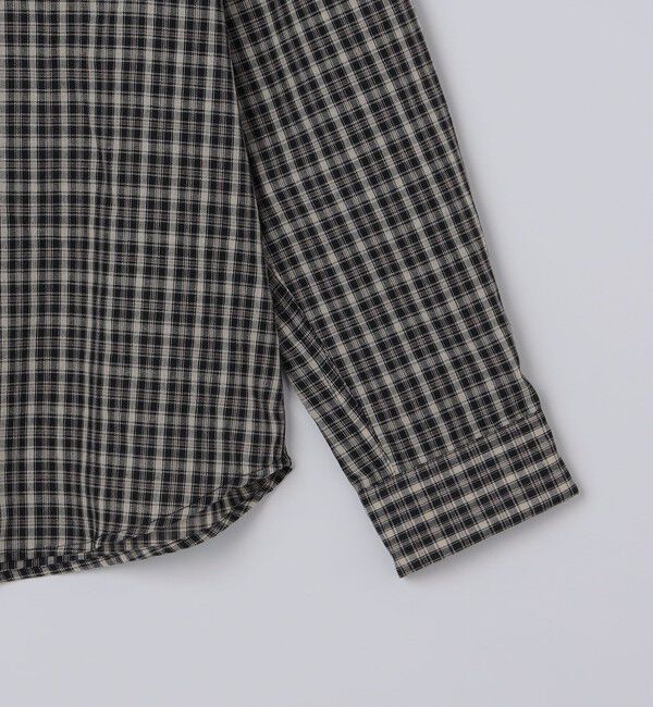 SHIPS「City Ambient Products: レギュラーカラー ボイル チェック シャツ」|シャツ・ブラウス|