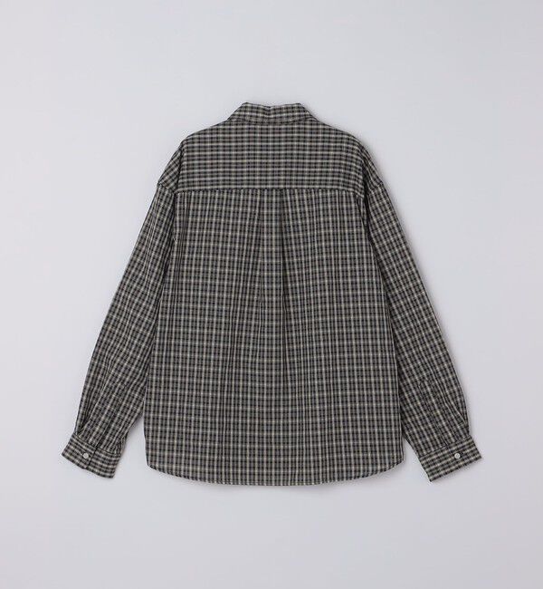 SHIPS「City Ambient Products: レギュラーカラー ボイル チェック シャツ」|シャツ・ブラウス|