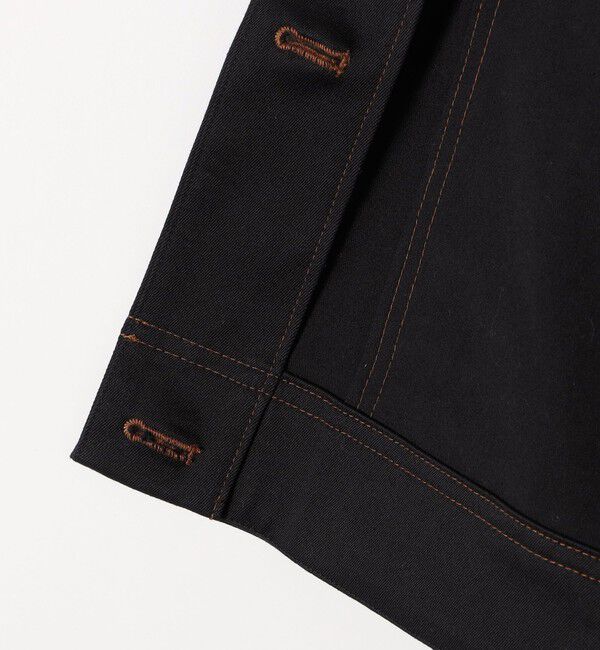 SHIPS any「SHIPS any:〈洗濯機可能〉チノ ステッチ ショート シャツ ジャケット」|ブルゾン・スタジャン|