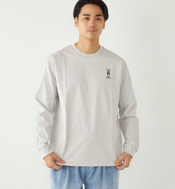 SHIPS Colors 「SHIPS Colors:TeddyBear(R) 1ポイント 刺繍 ロンT◇」|Tシャツ・カットソー|