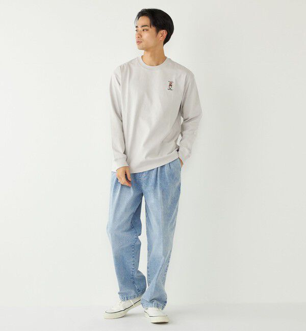 SHIPS Colors 「SHIPS Colors:TeddyBear(R) 1ポイント 刺繍 ロンT◇」|Tシャツ・カットソー|