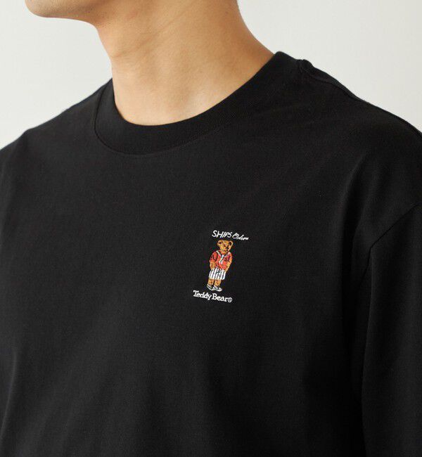SHIPS Colors 「SHIPS Colors:TeddyBear(R) 1ポイント 刺繍 ロンT◇」|Tシャツ・カットソー|