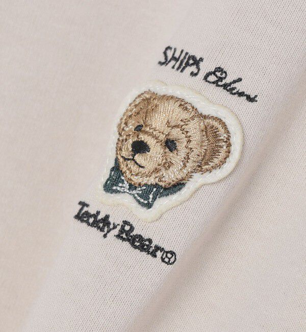 SHIPS Colors 「SHIPS Colors:TeddyBear(R) 1ポイント 刺繍 ロンT◇」|Tシャツ・カットソー|