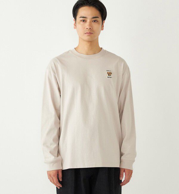 SHIPS Colors 「SHIPS Colors:TeddyBear(R) 1ポイント 刺繍 ロンT◇」|Tシャツ・カットソー|