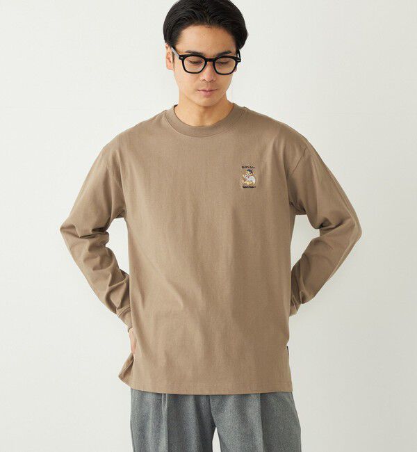 SHIPS Colors 「SHIPS Colors:TeddyBear(R) 1ポイント 刺繍 ロンT◇」|Tシャツ・カットソー|