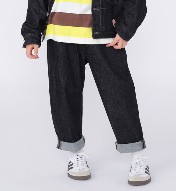 SHIPS KIDS「SHIPS KIDS:100～130cm /ヴィンテージ ライク デニム パンツ」|デニム|