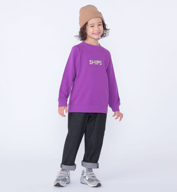 SHIPS KIDS「SHIPS KIDS:100～130cm /ヴィンテージ ライク デニム パンツ」|デニム|