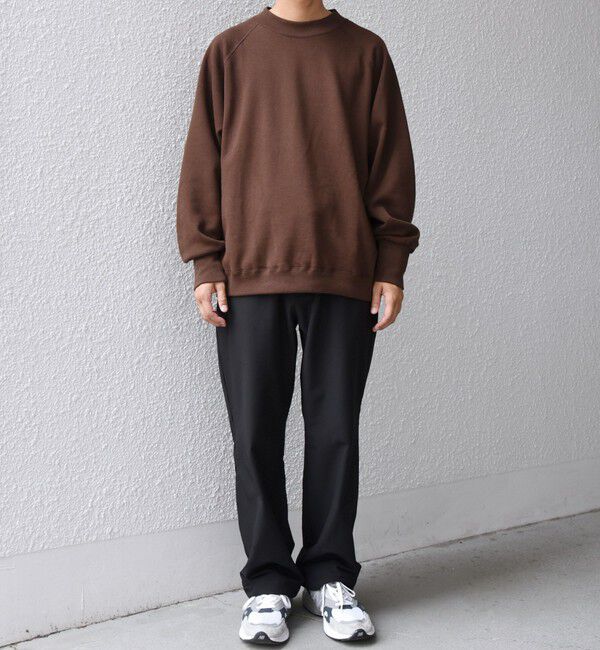 SHIPS any「SHIPS any: ヴィンテージライク 裏起毛 セミモックネック ラグラン スウェット◇」|スウェット・ジャージ|