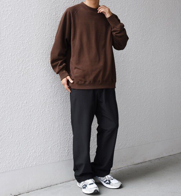 SHIPS any「SHIPS any: ヴィンテージライク 裏起毛 セミモックネック ラグラン スウェット◇」|スウェット・ジャージ|