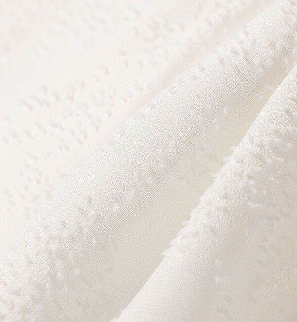 SHIPS for women「【SHIPS別注】troisiemeCHACO: 〈手洗い可能〉2WAY シアー タイ ブラウス（セレモニー対応可）」|シャツ・ブラウス|