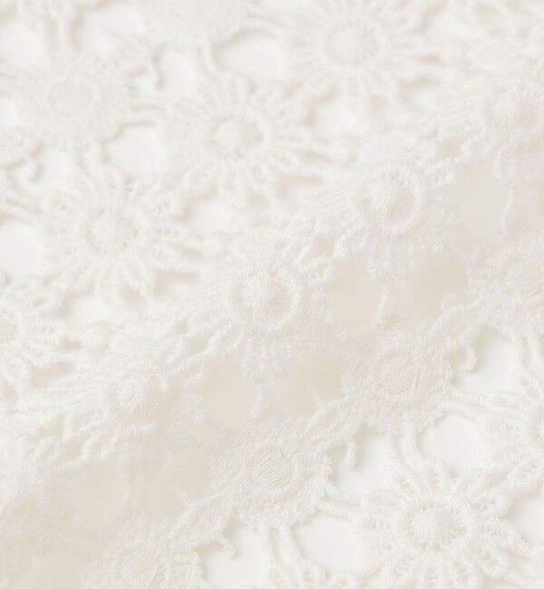 SHIPS for women「【SHIPS別注】BINDU: レース トライアングル スカーフ」|バンダナ・スカーフ|