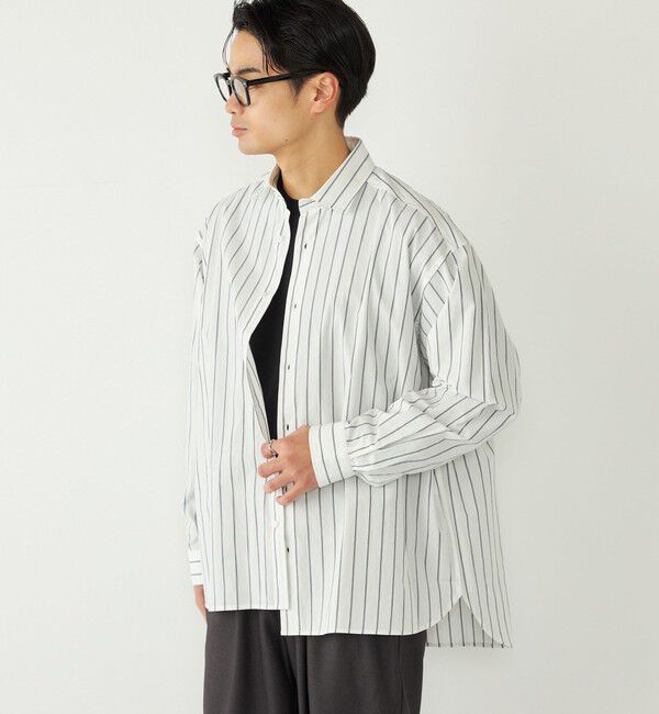 SHIPS Colors 「SHIPS Colors:ストライプ リラックスフィット シャツ◇」|シャツ・ブラウス|
