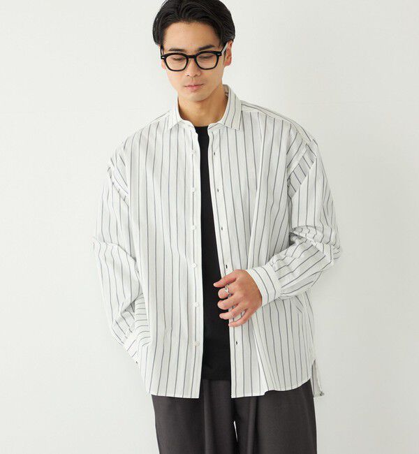 SHIPS Colors 「SHIPS Colors:ストライプ リラックスフィット シャツ◇」|シャツ・ブラウス|