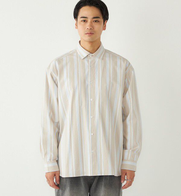 SHIPS Colors 「SHIPS Colors:ストライプ リラックスフィット シャツ◇」|シャツ・ブラウス|
