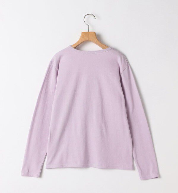 SHIPS KIDS「SHIPS KIDS:140～150cm /レモン スパンコール 刺繍 ロングスリーブ Tシャツ」|Tシャツ・カットソー|