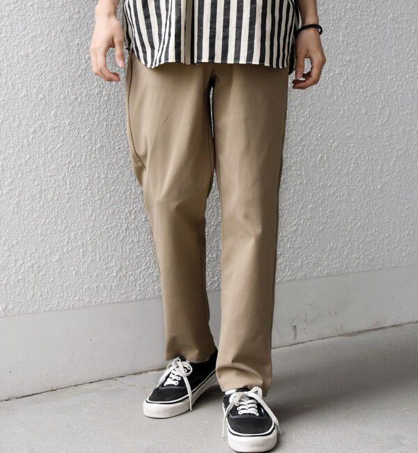 SHIPS any「【WEB限定】SHIPS any:〈吸水速乾/ストレッチ〉AIR FLEXION スリム ストレッチ イージー パンツ◆」|その他|