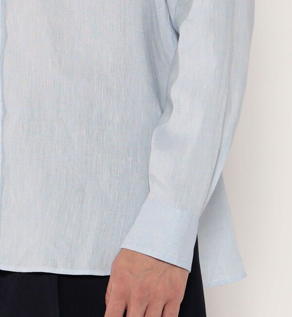 GALERIE VIE「リネンレギュラーカラーシャツ」|シャツ・ブラウス|
