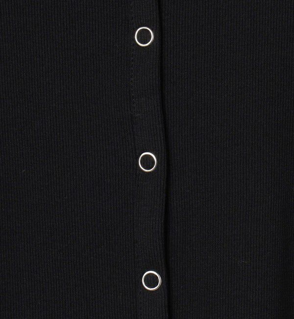DES PRES「スモールライトリブ クルーネックカーディガン」|カーディガン|