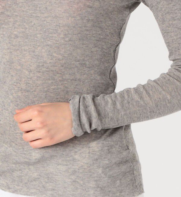 JAMES PERSE「コットンカシミヤブレンドリブ タートルネックプルオーバー WVA3942」|Tシャツ・カットソー|