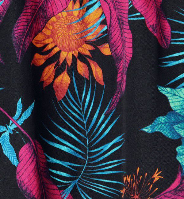 TOMORROWLAND MENS「レーヨンコットン フラワープリント プルオーバーシャツ」|シャツ・ブラウス|