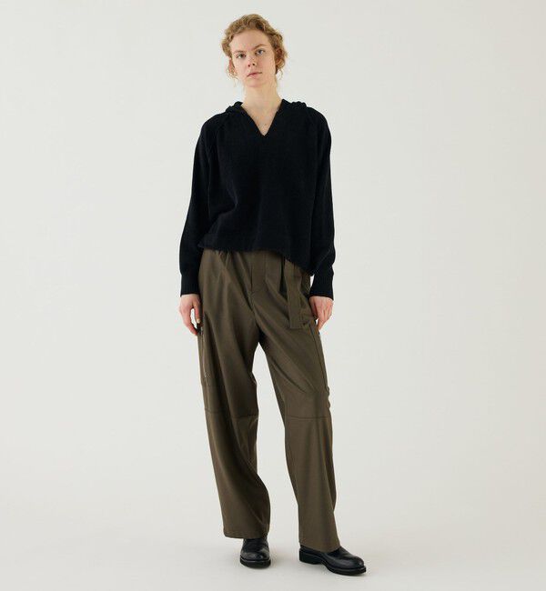 GALERIE VIE「コットンベロア フーディー」|パーカー|