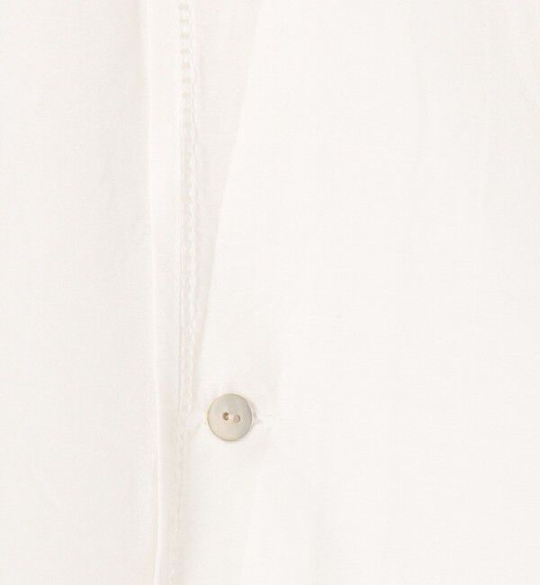 GALERIE VIE「ドロンワークシャツ レギュラーカラーシャツ」|シャツ・ブラウス|