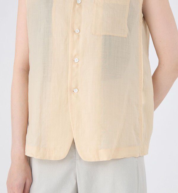 MACPHEE「ラミーソリッド Vネックジレ」|ベスト・ジレ|