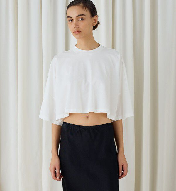 DES PRES「ソフトプレーンジャージー フレアプルオーバー」|Tシャツ・カットソー|