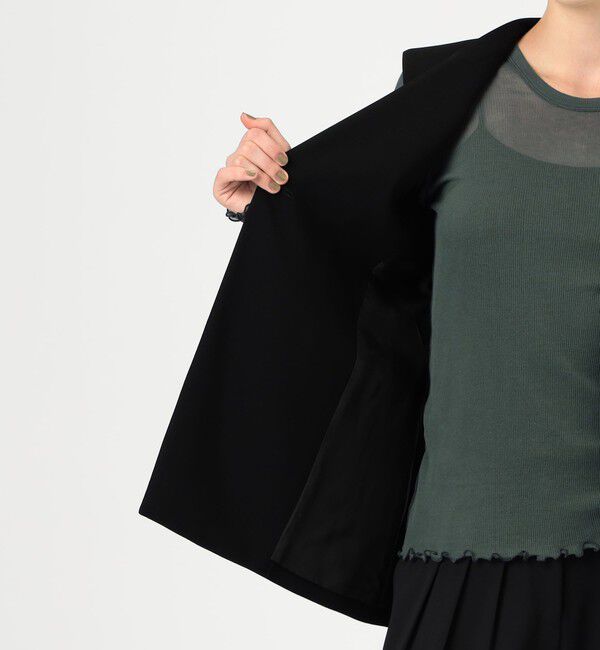 DES PRES「ライトダブルクロス ノーカラージレ」|その他|