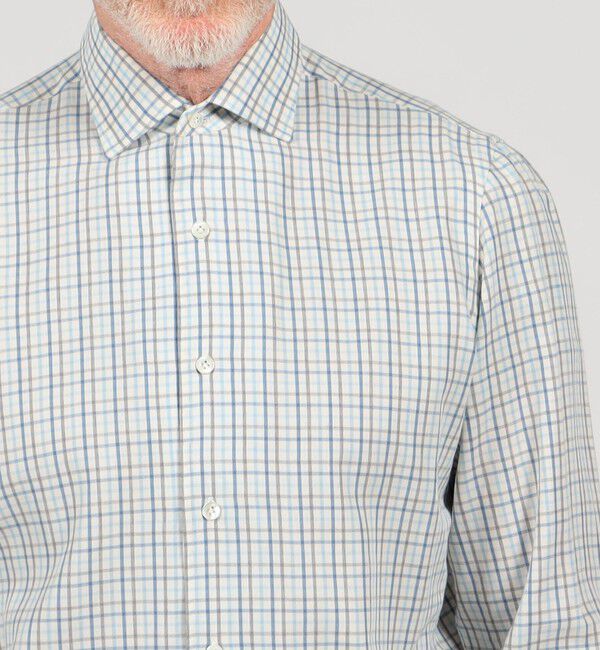 TOMORROWLAND BUYING WEAR「【別注】Maria Santangelo MARCELLO  コットン ワンピースカラーチェックシャツ」|シャツ・ブラウス|