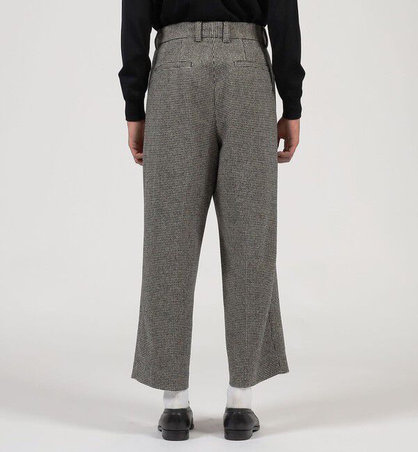 TOMORROWLAND MENS「ウールナイロンポリウレタン 2WAYストレッチ 2プリーツパンツ」|その他|