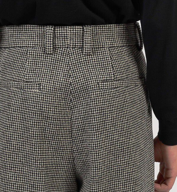 TOMORROWLAND MENS「ウールナイロンポリウレタン 2WAYストレッチ 2プリーツパンツ」|その他|