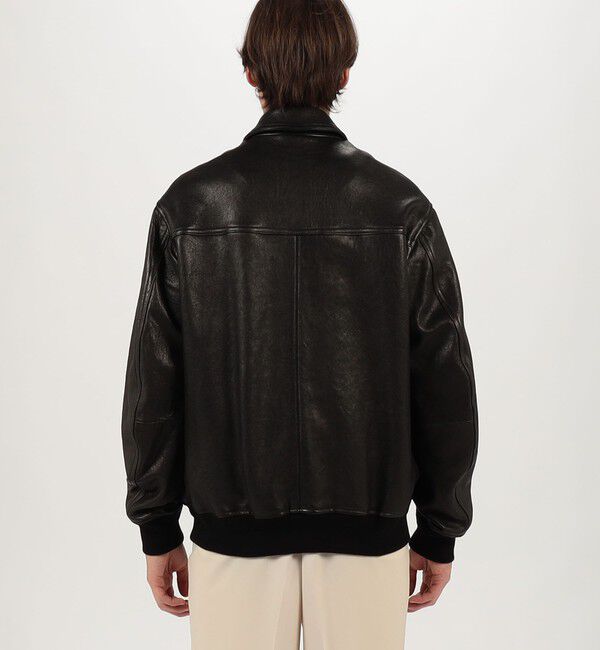 TOMORROWLAND MENS「【別注】EMMETI AKRON ラムレザー ブルゾン」|ブルゾン・スタジャン|