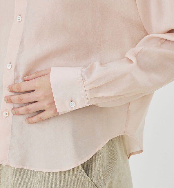 GALERIE VIE「セルロースシルクブロード ドルマンスリーブシャツ」|シャツ・ブラウス|