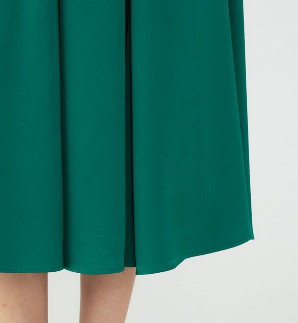 Ballsey「ライトウェイトサテン マーメイドスカート」|フレア|