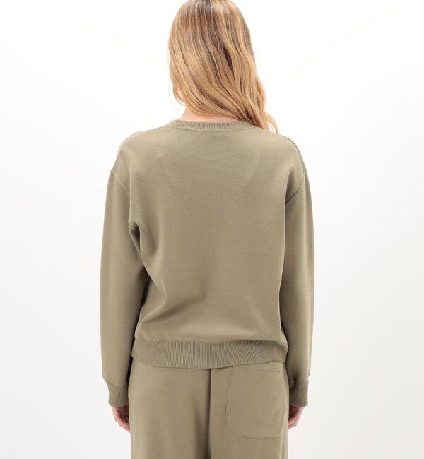 GALERIE VIE「コットンスピニングウール クルーネックプルオーバー」|ニット・セーター|