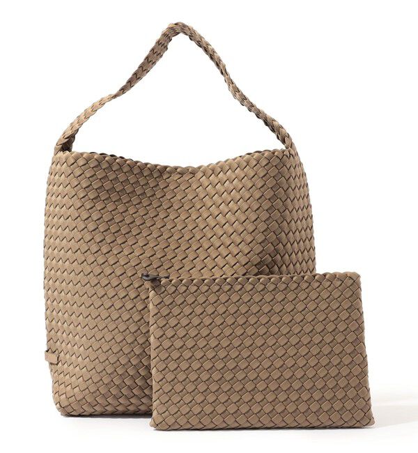 TOMORROWLAND GOODS「NAGHEDI Nomad M Hobo ワンショルダーバッグ」|ショルダー・メッセンジャー|43 ベージュ